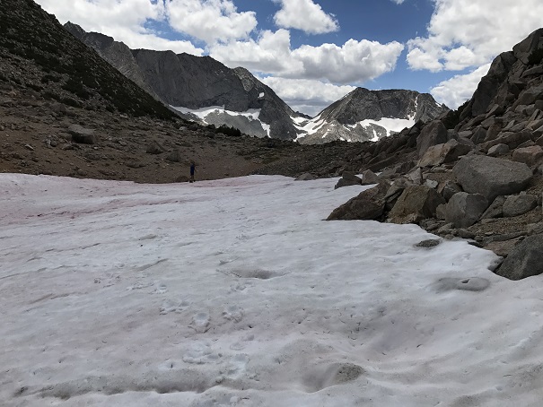 Top of CCP looking toward Dumbbell Pass