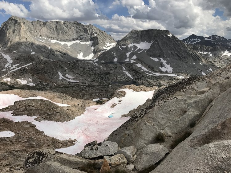 Dumbbell Basin from Observation Peak Pass ascent