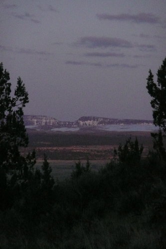 Sunset over the Steens
