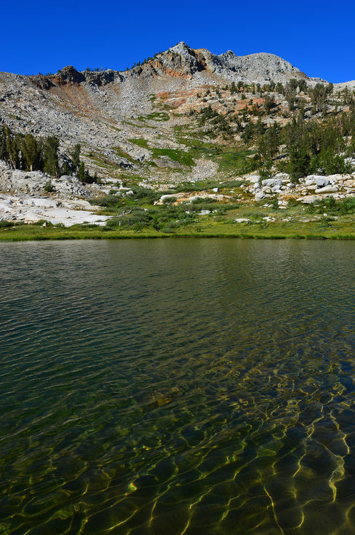 One of the very pretty Slide Lakes.