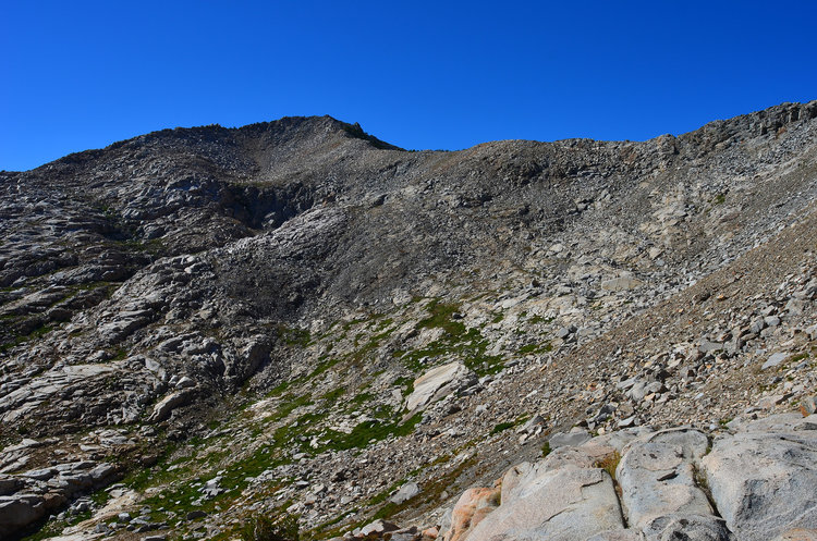 Looking towards Kennedy Mtn. We traversed to the ridge and made our way up... Easy and great views all around!
