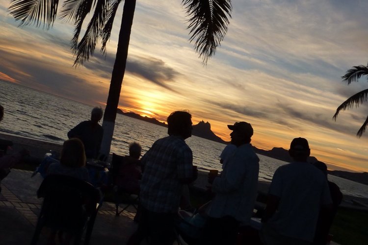 Beer night on the beach!