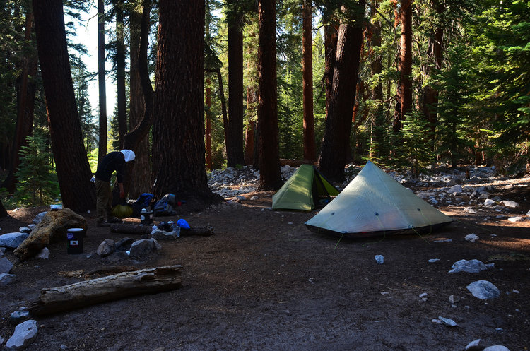 We had a really nice camp at Junction Meadow. I had never stayed here before and fortunately this time around the bugs weren't too bad.
