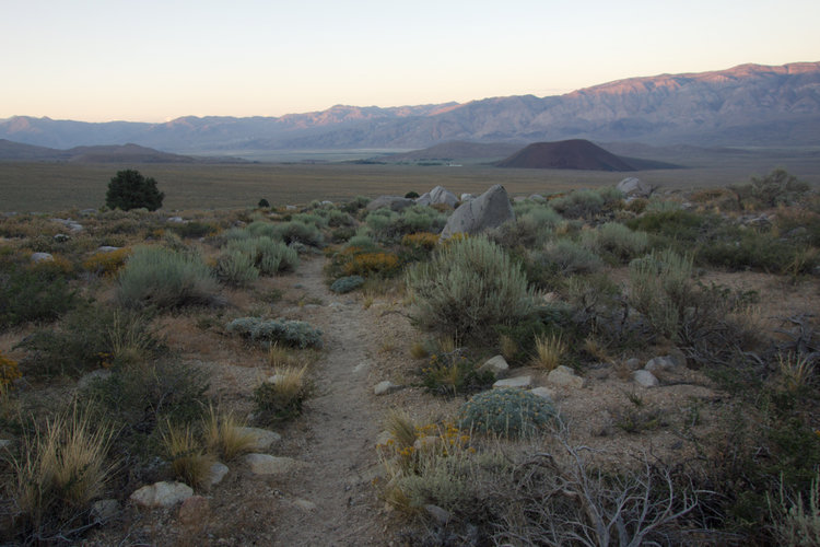 Dusk at Taboose Pass Trailhead