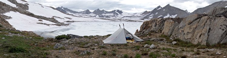 Campsite at Lake 11,616'