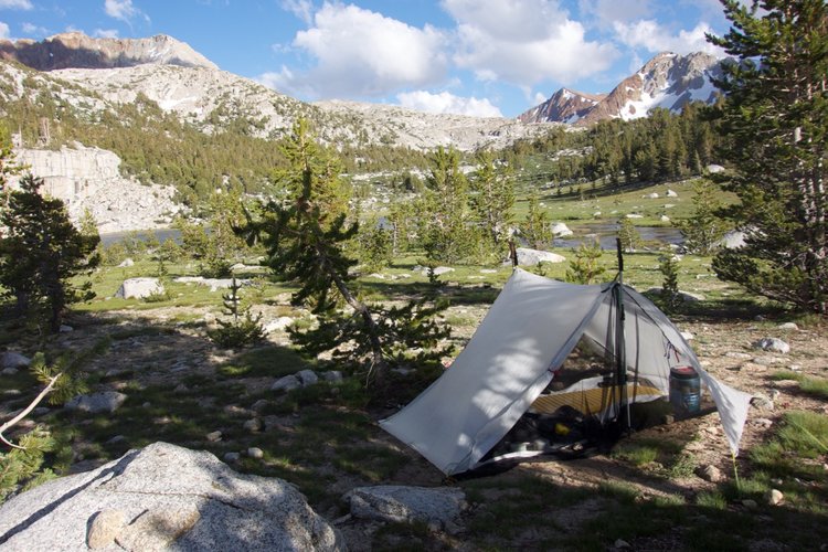 My (sort of) secret campsite at Junction Lake