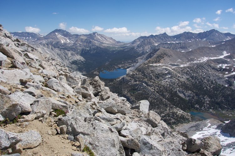 Views from my climb up Arrow Peak
