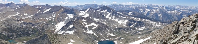 On Arrow Peak looking south