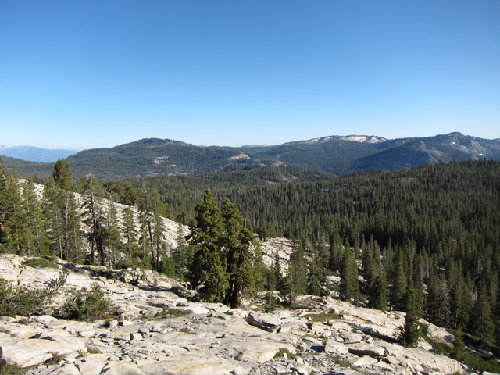 The View From Camp at Givens