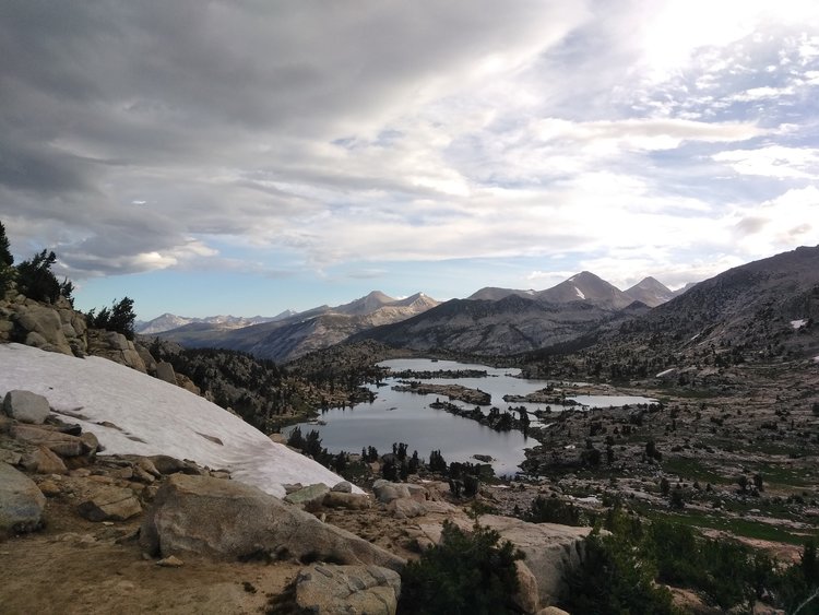 Marie Lake from Seldon Pass