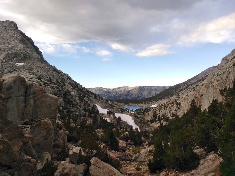 Heart Lake from Seldon Pass
