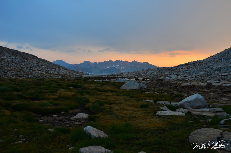 Completely unedited. One of the finest sunset after storm display of colors I've ever witnessed. The heavens never fail to impress. We'd be going over that ridge the following day.