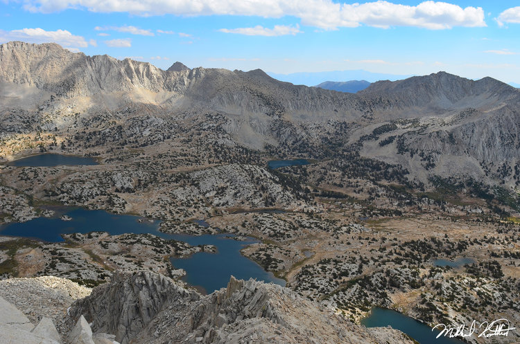 The view of the ridge between Stanford and Huntington from the summit of Mt. Hopkins. I will never again do that ridge again. Almost made me not want to do another ridge traverse ever again.