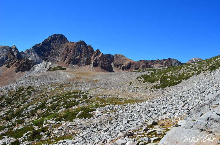 Hopkins Pass was a breeze of a pass and truly epic with all the multicolored rock that abounded. I was jubilant!