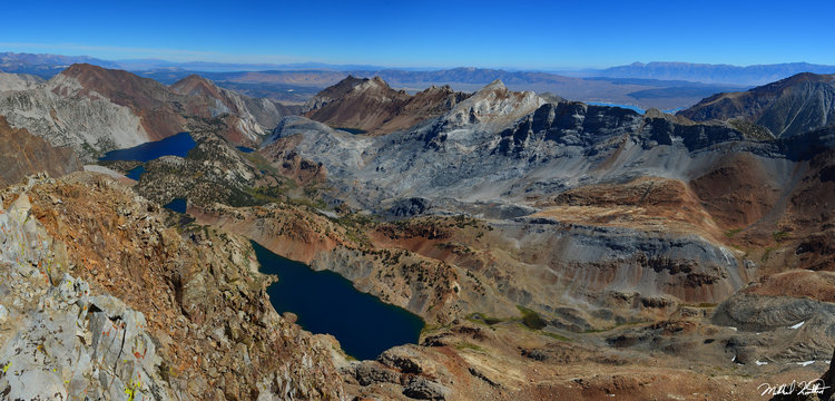 But by far the the best view was to the East. I honestly don't have words to describe how incredibly majestic and unreal this view was. I entered into some mythical land not of this Earth when I looked here. The steely blue grays, reds, and blues stood out so prominently I thought I had fallen into a painting. And this truly was a masterpiece by all accounts!