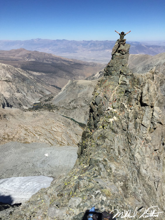 Super badass pinnacle with a fun Class 3 climb!