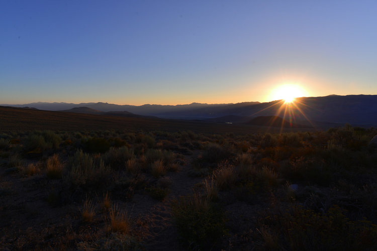And the sun rises! So begins the heat!