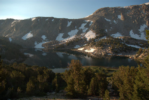Looking back on the Fourth Tyee Lake