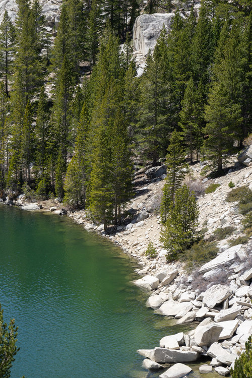 The green waters of Lake 2