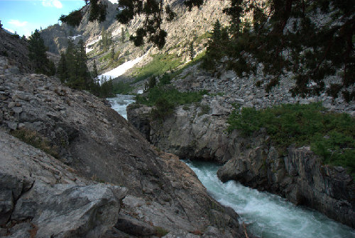 The South Fork of the San Joaquin in Goddard Canyon