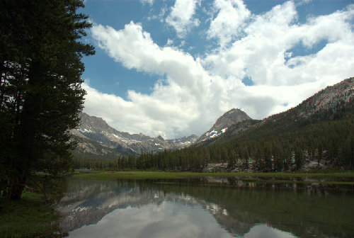 Evolution Valley just before the storm