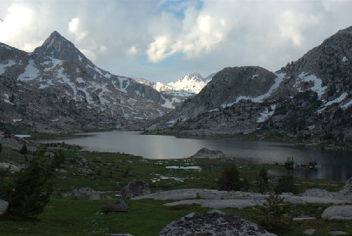 Evolution Lake very early in the morning