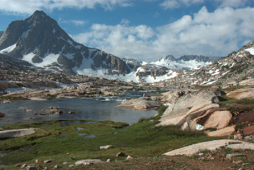 Evolution Creek just below Sapphire Lake