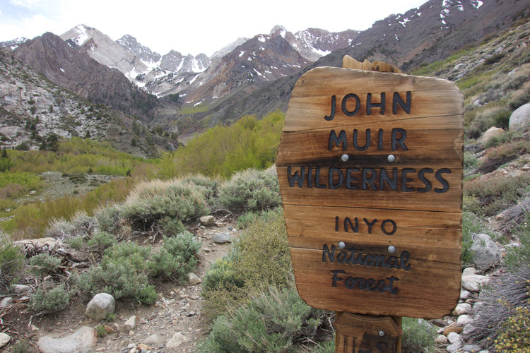 Entering McGee Creek Canyon.
