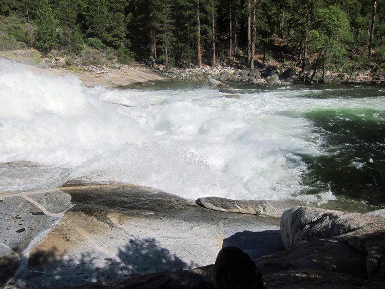 Falls at Day 2 campsite