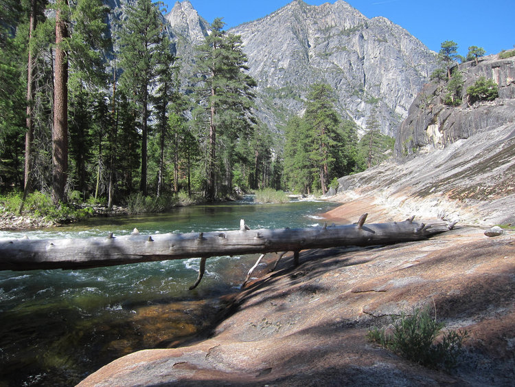 Upper end of Muir Gorge