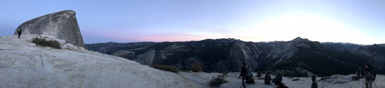 First Light On Top of Subdome