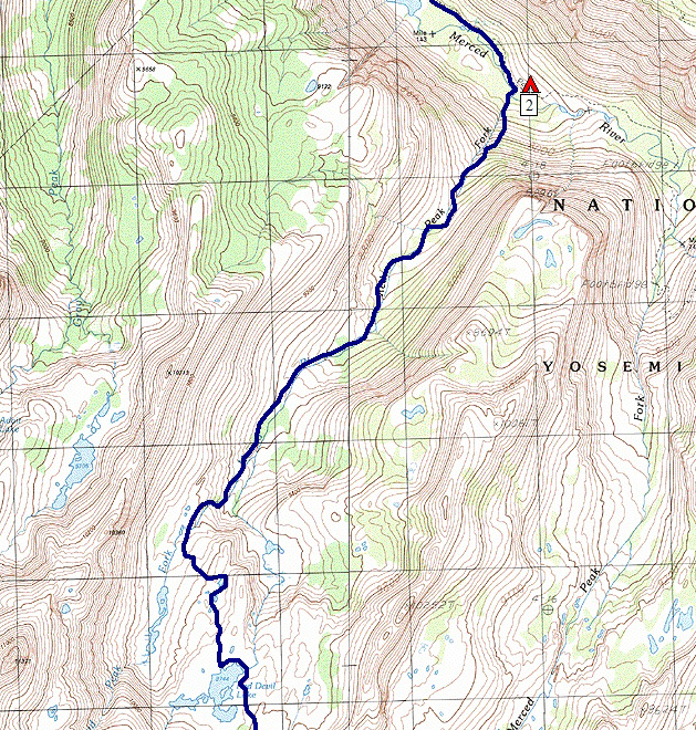 Red Devil Fork route, 2007