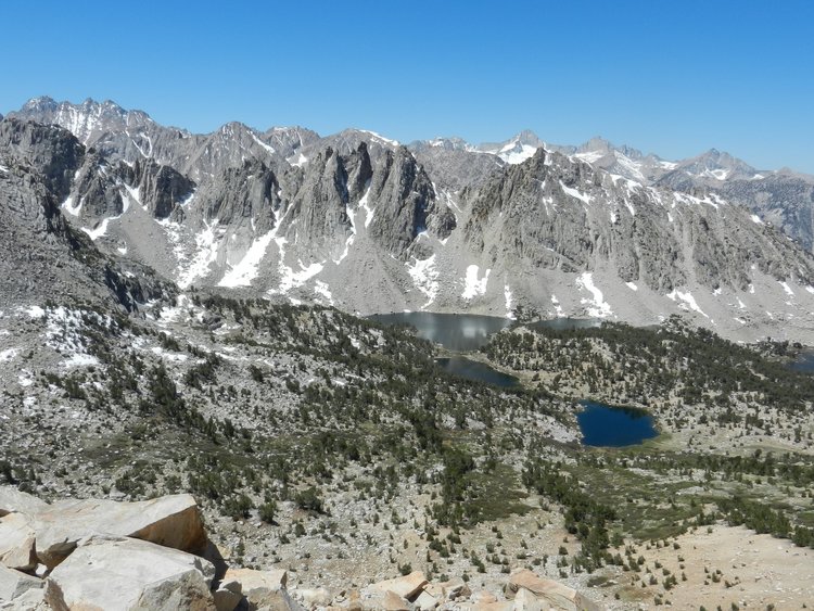 Classic view from Kearsarge Pass