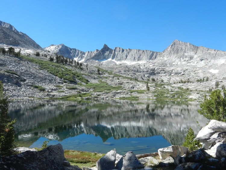 Looking up Sphinx basin