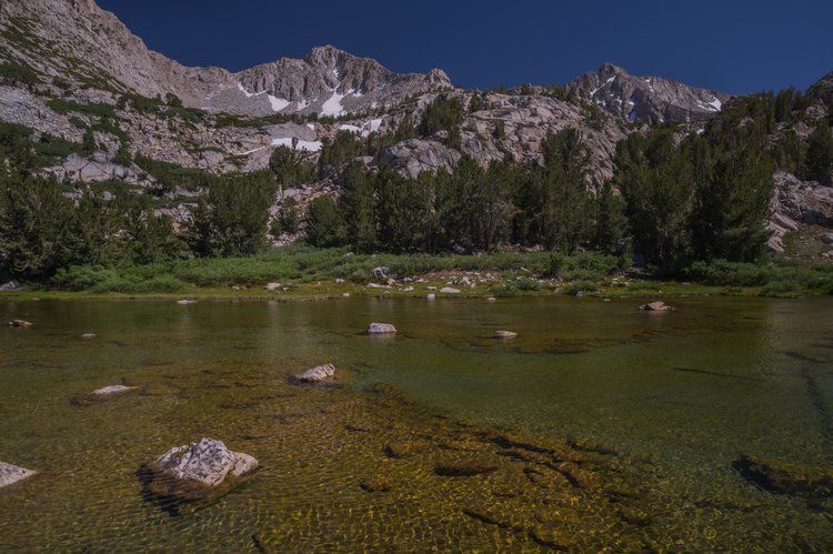 one of the Treasure Lakes