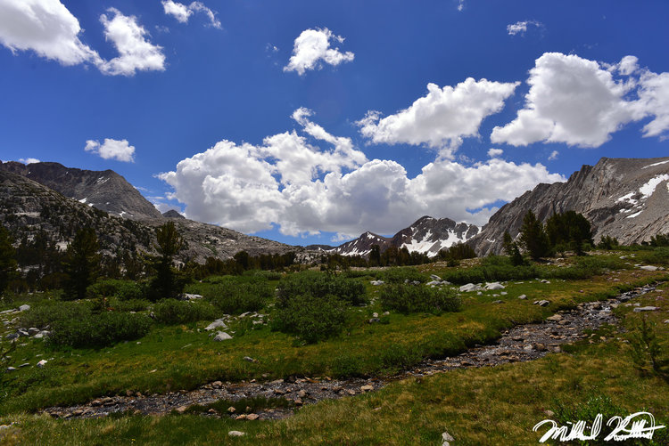 Heading south on JMT to Lake Marjorie. Such an idyllic area.
