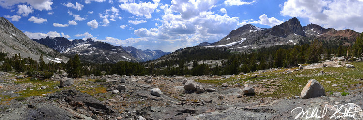 Looking down Woods Creek was breathtaking!