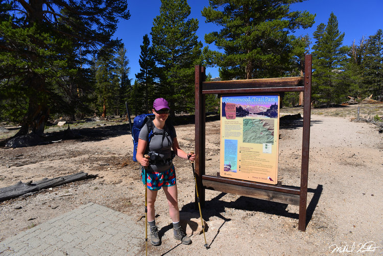 Another new trailhead and Eastside Pass for Janine!