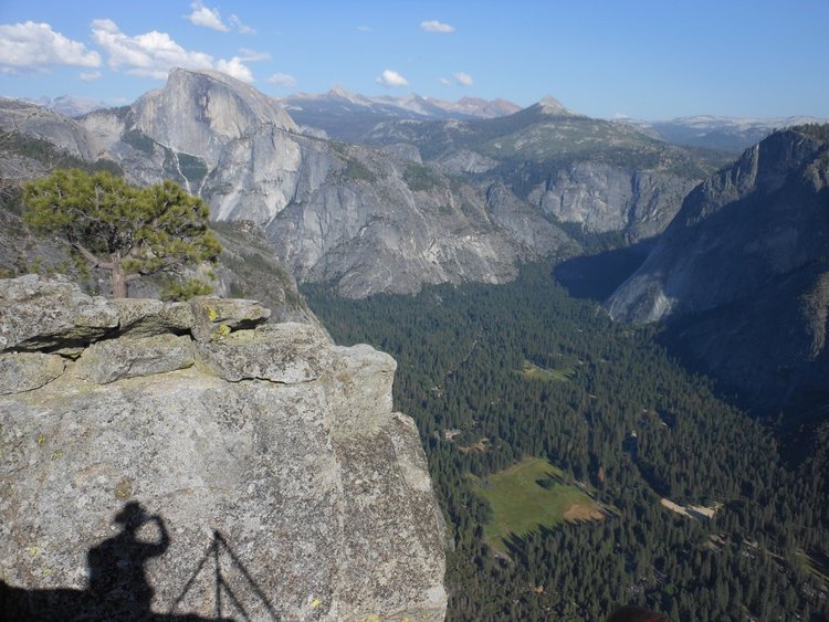 Half Dome from Yosemite Point