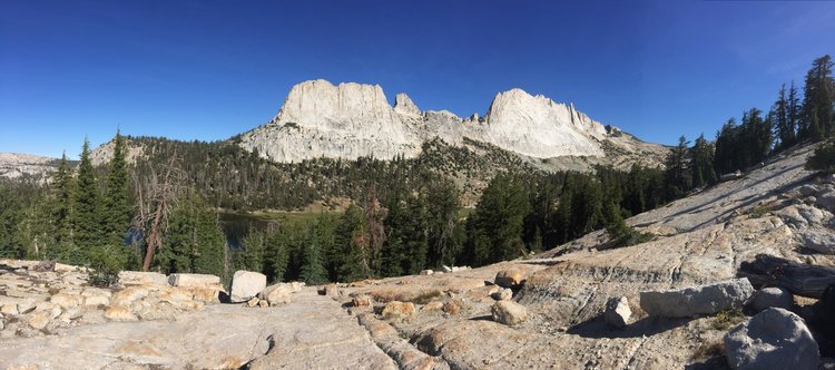 Matthes Crest from ridge to the east.