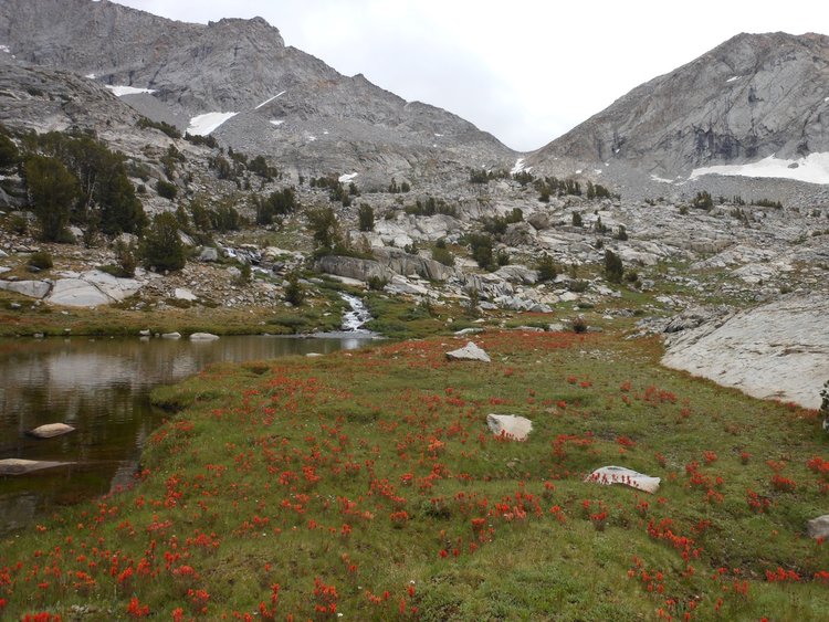Sluggo-Ingraham Pass from the west