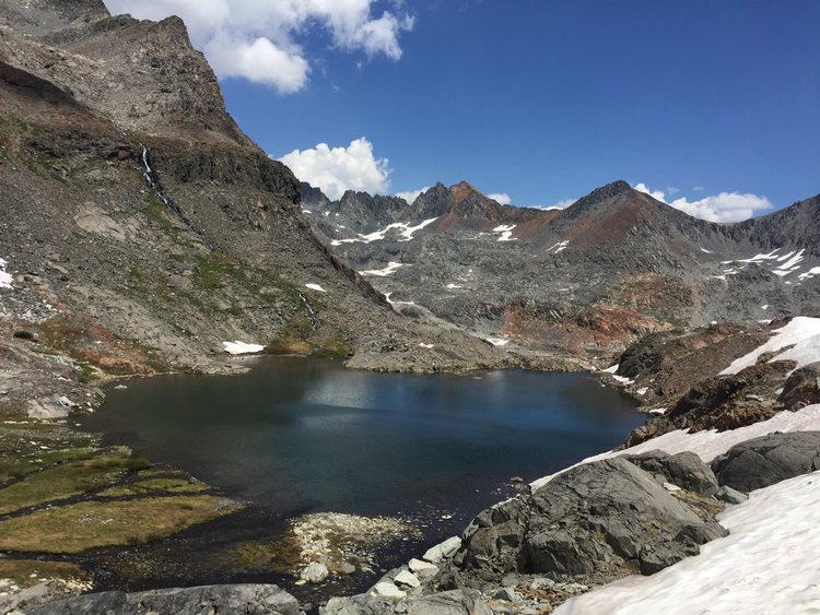 Upper North Fork San Joaquin River basin.