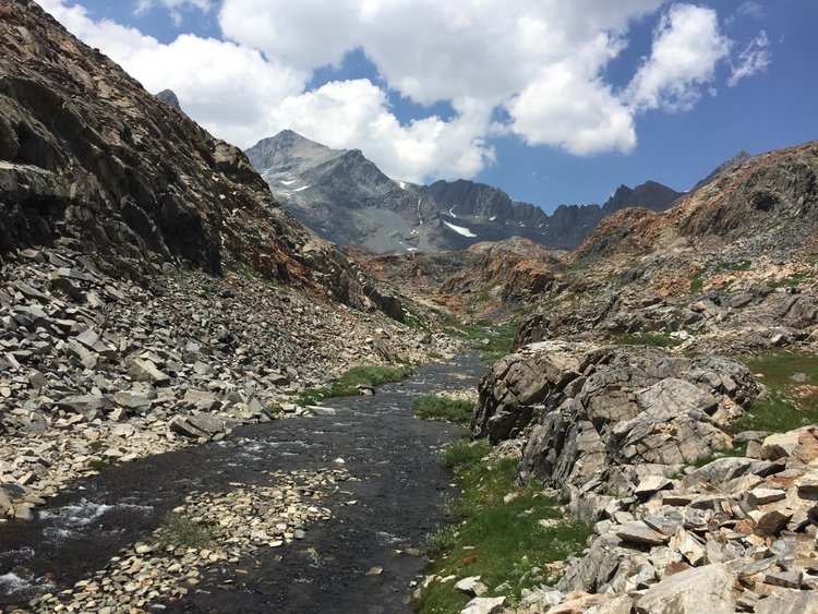Upper North Fork San Joaquin River basin.