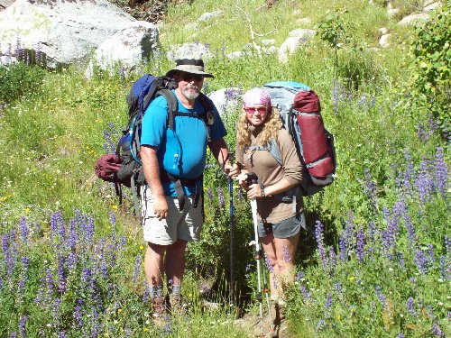 Wild flowers were abundant.