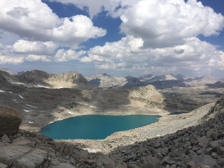 Goethe Lake from Alpine Col