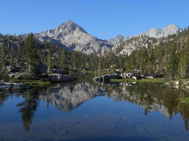 Lower 60 Lake Basin -- view south.