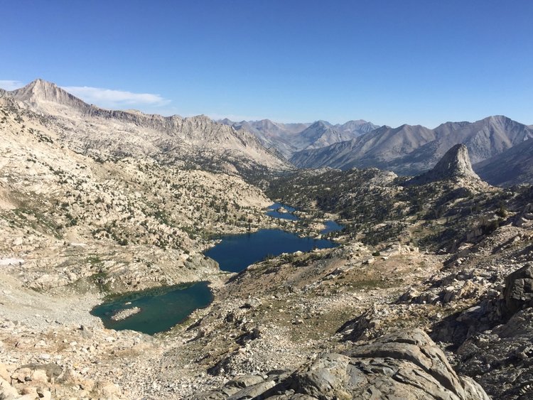 60 Lake Basin from Rae Col