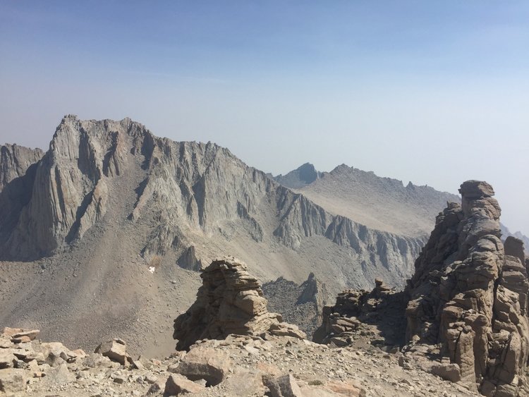 Mt Russell, Mt Carillon &amp; the col from the Notch