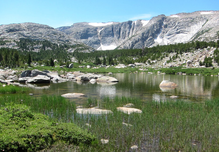 &quot;Toadstool Pond&quot; in Stough Creek Basin