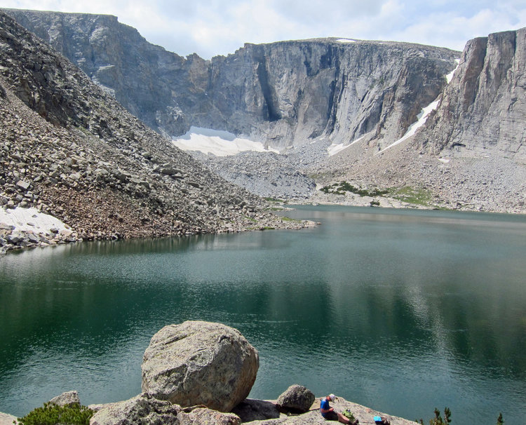 Fishermen at Leg Lake